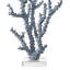 Ensemble de 2 figurines / sculptures corail bleu