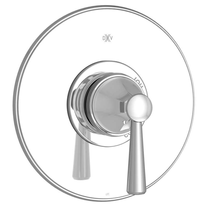 Fitzgerald Pressure Balance Shower Valve Trim, Polished Chrome