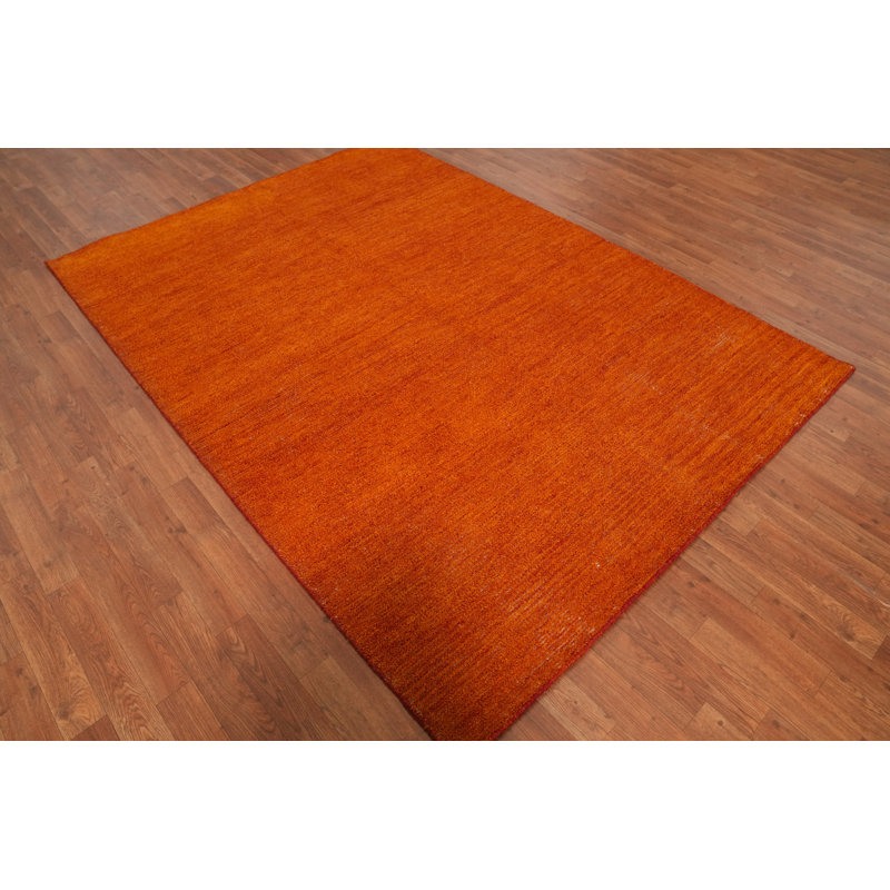 Tapis oriental moderne et abstrait 6 x 8