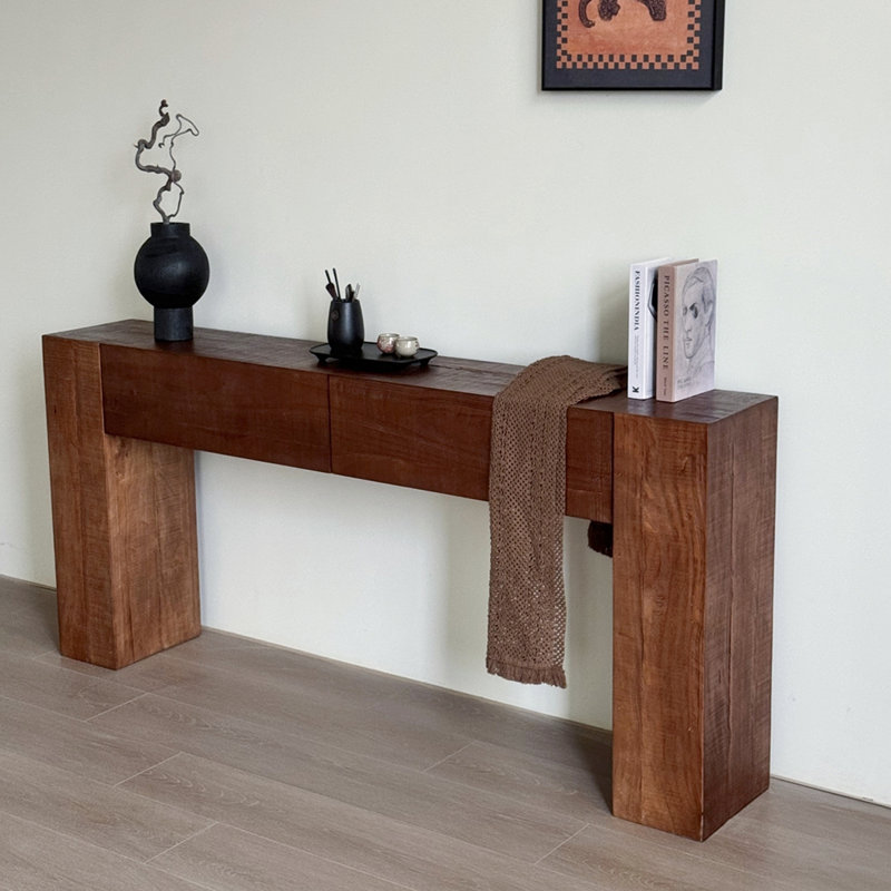 Console Wabi-sabi, H 29,5 po x L 70,9 po x l 11,8 po