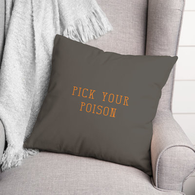 Reversible Throw Pillow