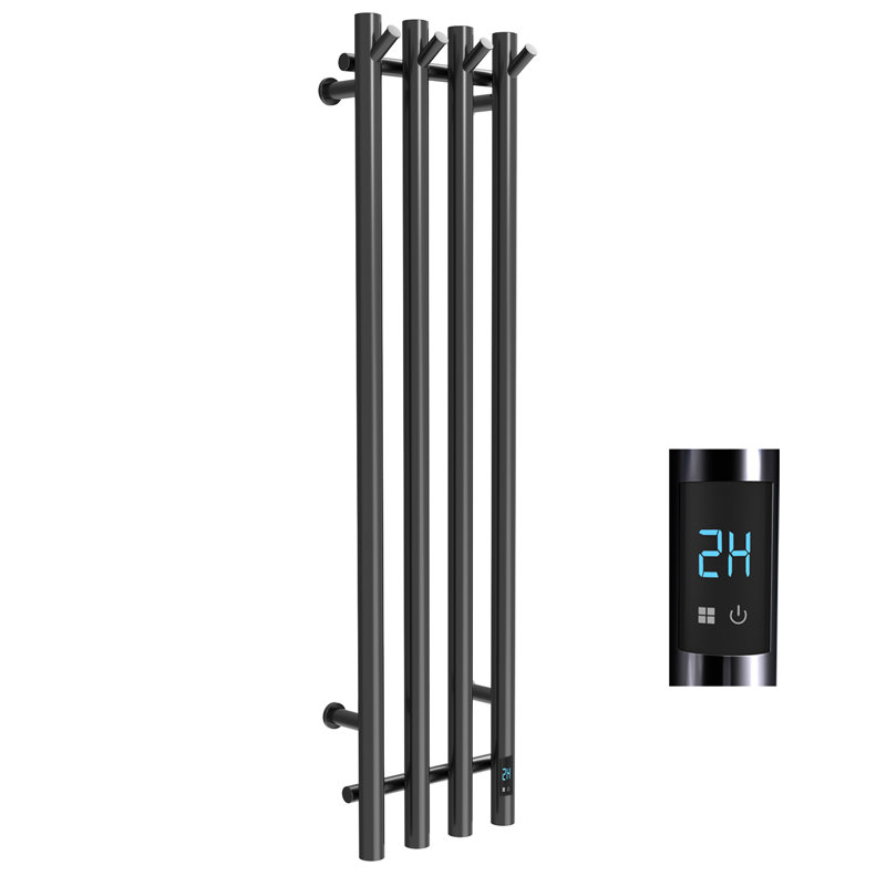 Chauffe-serviettes électrique mural, Black
