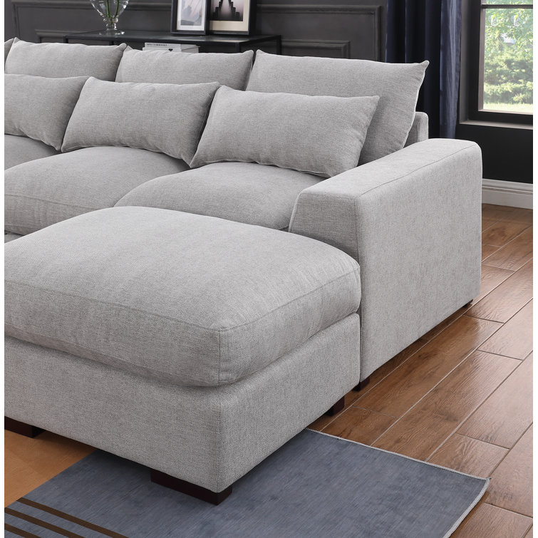 Nyerere 123.24'' Upholstered Sofa