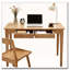 Bureau en bois massif avec tiroirs-626175271