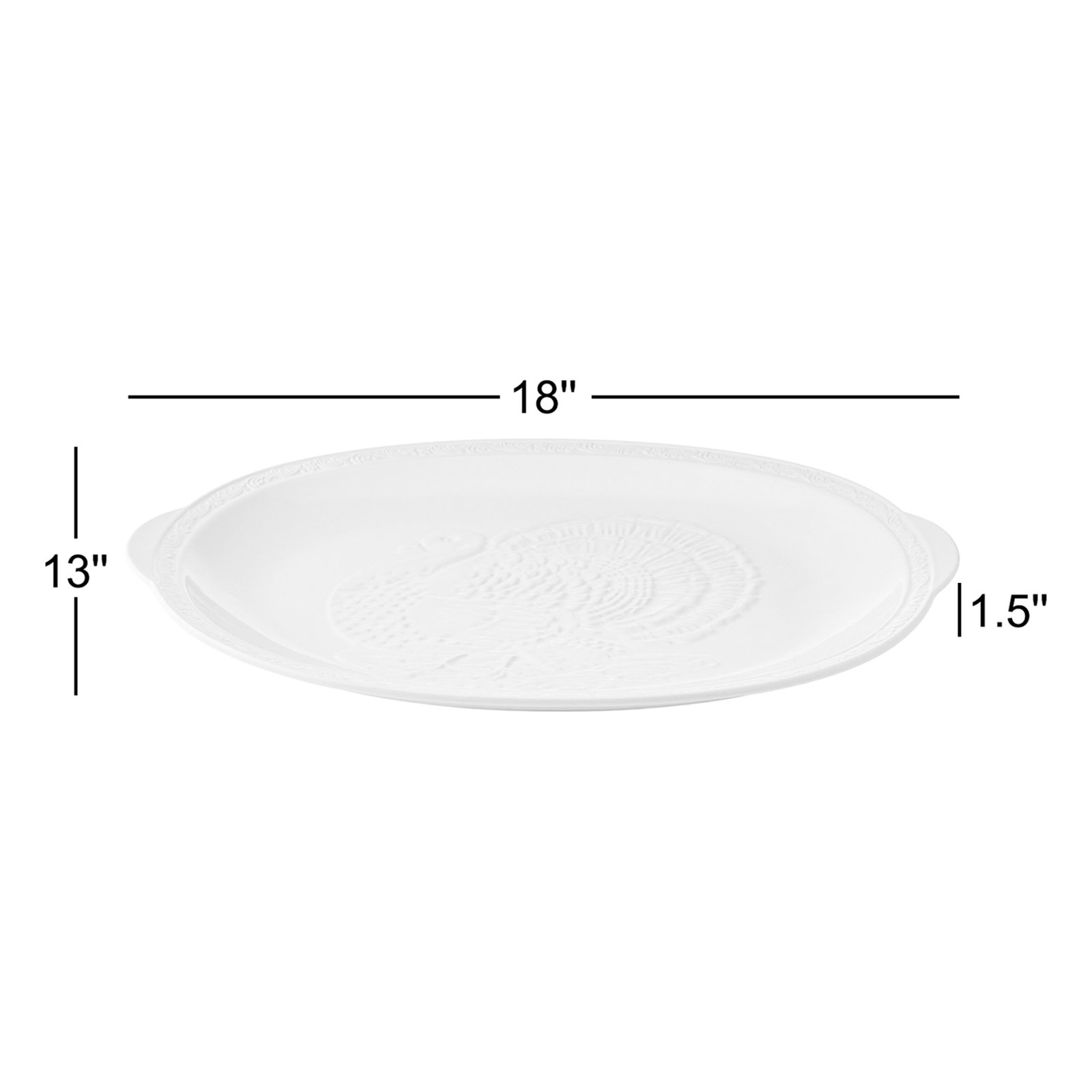 Italian Countryside Turkey Platter