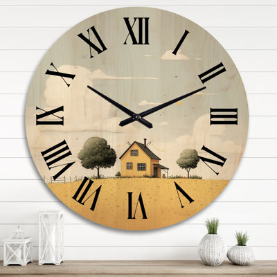 Horloge murale Angilee