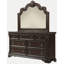Commode double 7 tiroirs avec miroir Grothé