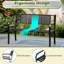 Metal Outdoor Bench