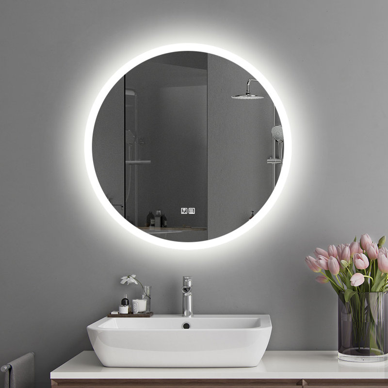 Flat Wall Mirror, 24" x 24"