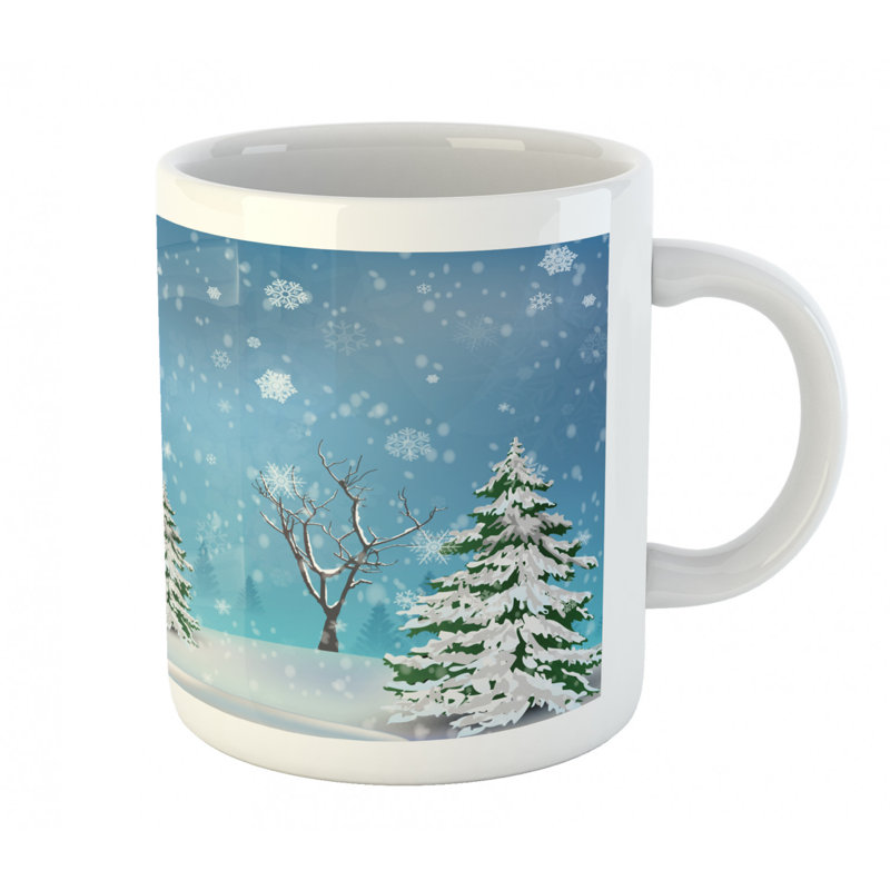 Grande tasse à café bonhomme de neige jolly