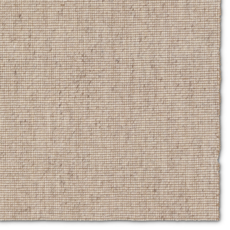 Hakkback Maddock Handwoven Solid Natural Area Rug, Runner 2'6" x 8'