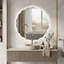 Miroir de salle de bain Scalloped Wavy Led Backlit-134176181-134176182