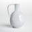 Mauna White Ceramic Irregular Handled Vase Large