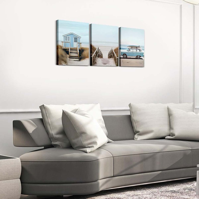 3 Piece Wrapped Canvas Print