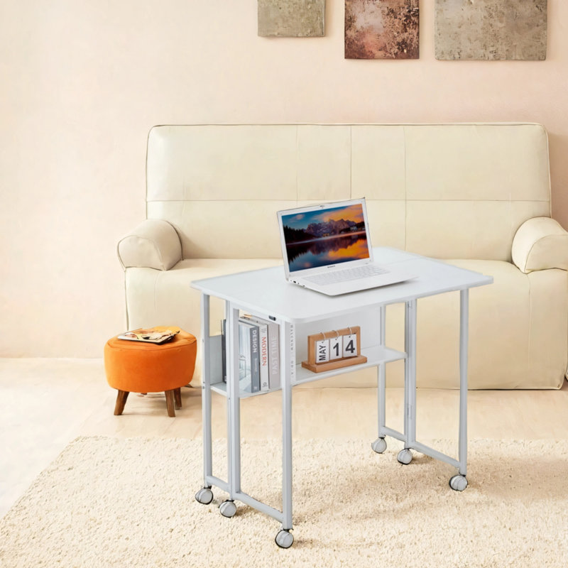 Small Foldable Stackable Desk For Small Spaces