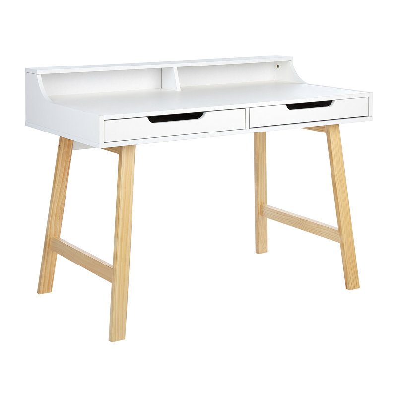 Pool Solid Wood Base Writing Desk