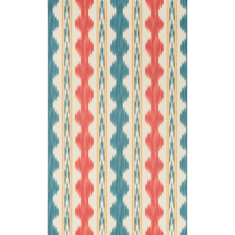 Volume 57 Avera 33' L x 27.5" W Wallpaper Roll, Red
