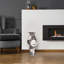 Kacie-Mai White 24" Terracotta Mosaic Floor Vase