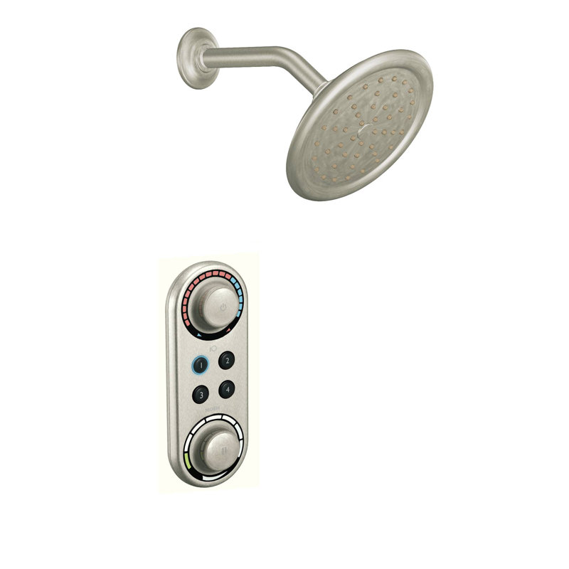 IO Digital Shower Faucet Trim, Brushed Nickel