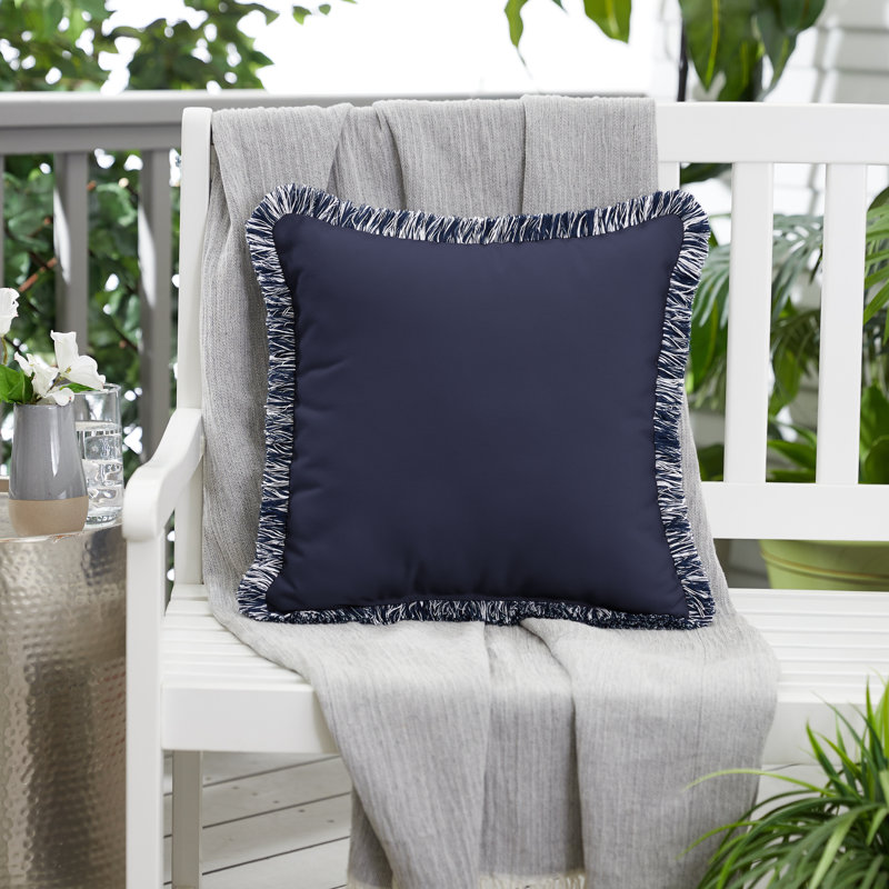  Housse et insert de coussin extérieur d'extérieur, Bleu marine