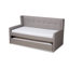 Lit de jour simple avec couchette Baldivis-1197084705