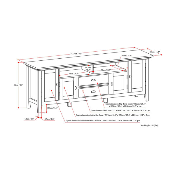 Dimensions du produit