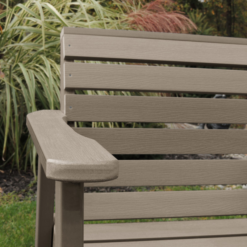 Midwest Outdoor Lounge Chair, Woodland Brown