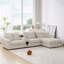 Canapé modulaire en L avec console 5 pièces Thalune-106576238