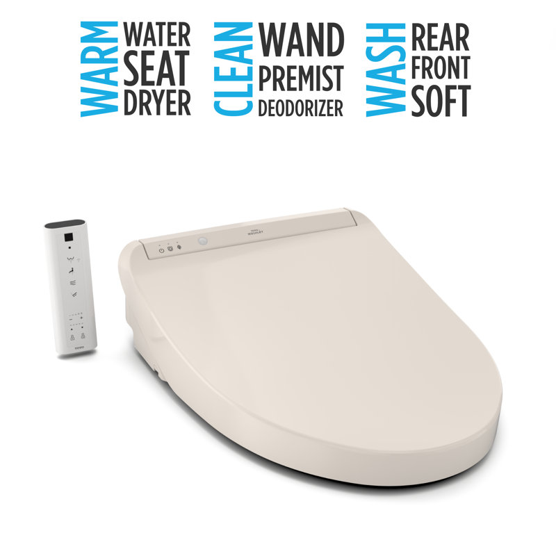 Washlet® Elongated Toilet Bidet Seat, Sedona Beige