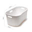 Plastic Laundry Basket with Handles