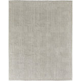 Alford Wool Striped Area Rug in Ivory