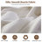  King Size Curve-Shaped Headboard Boucle Fabric Upholstered Bed Frame, With Metal Frame No Spring Box Needing Bed-1490069398-1482493237