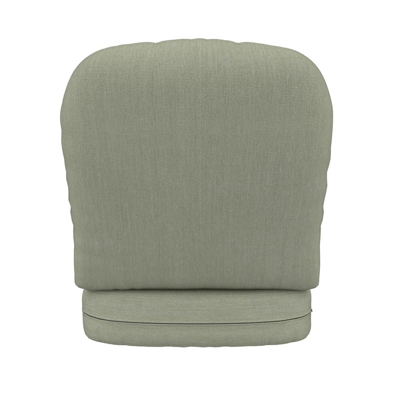 Outdoor Sunbrella® Seat/Back Cushion, Sunbrella Canvas Seasalt