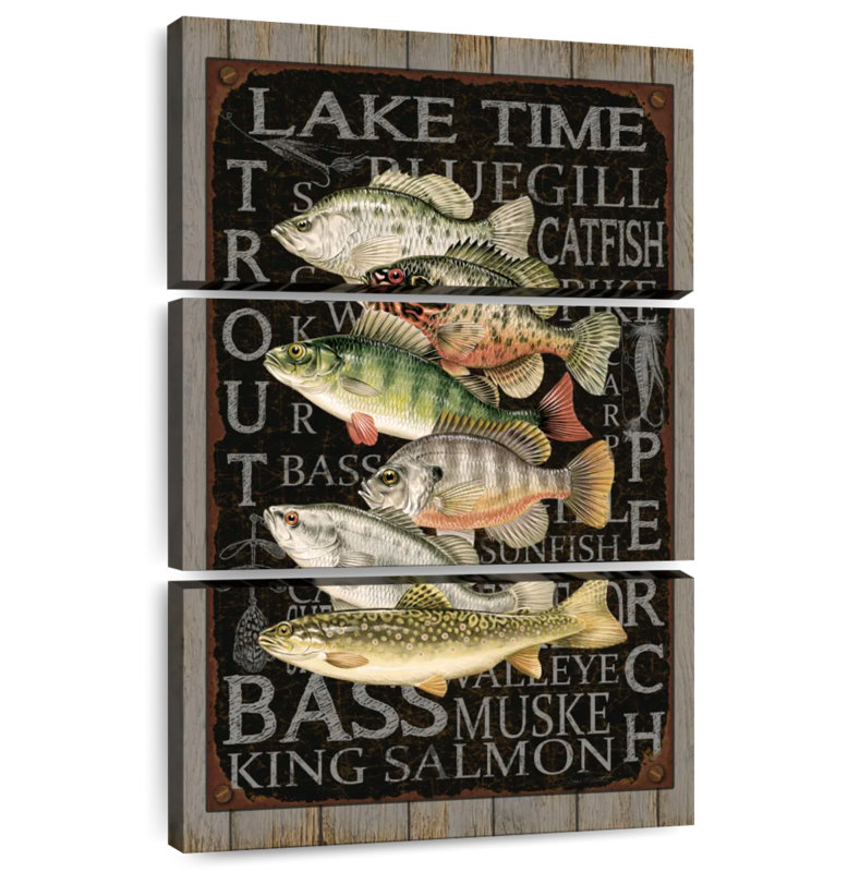 Brampt Wilderness Lodge V, 57" H x 36" W