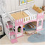 Lit mezzanine avec escalier de rangement et fenêtre-607954361