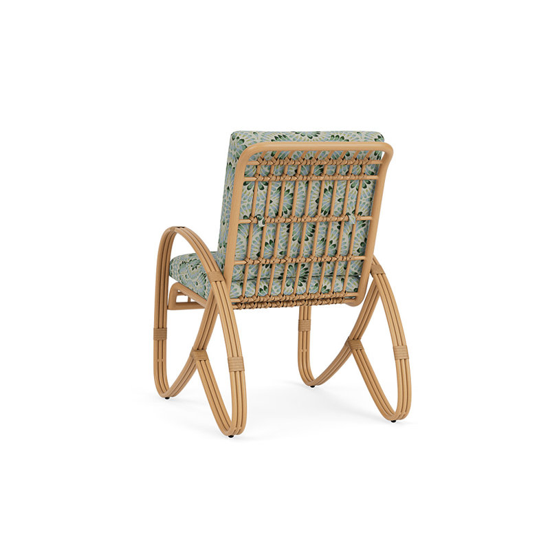 Riviera Outdoor Lounge Chair, Plume Spring