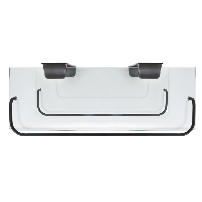 Azaela 2 Piece Tiered Shelf, Rubbed Bronze