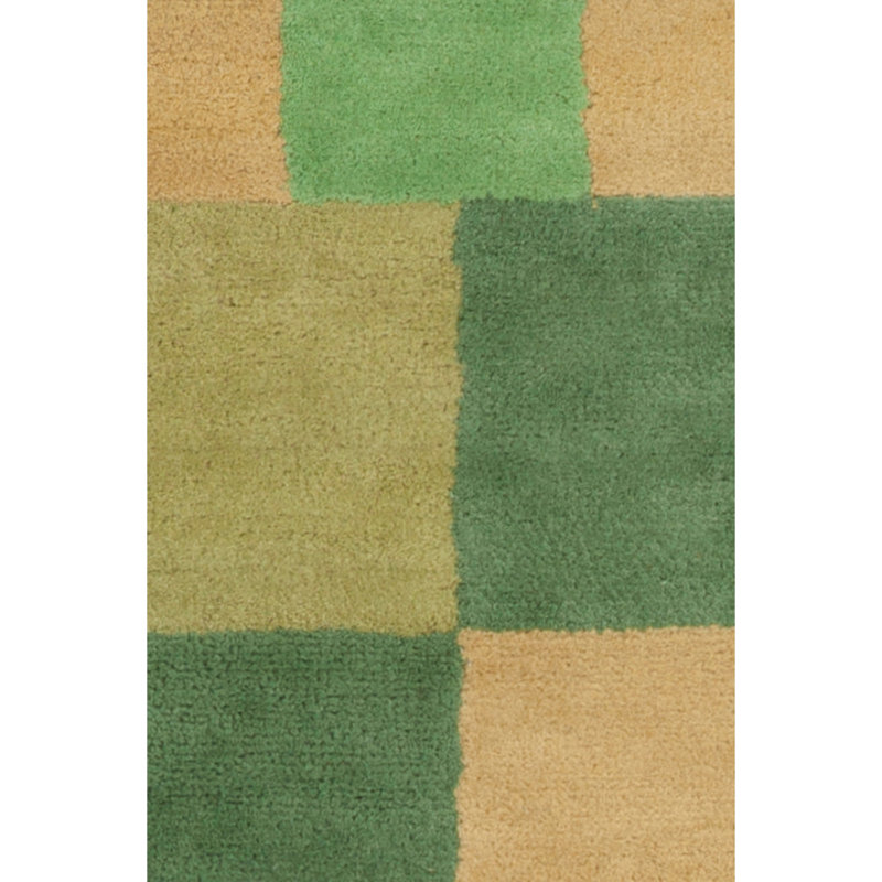 Tapis en laine touffeté à la main Cloral, Rectangle 5 pi x 7 pi 6 po