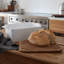 Gift Rect. Bread Box With Oak Wood