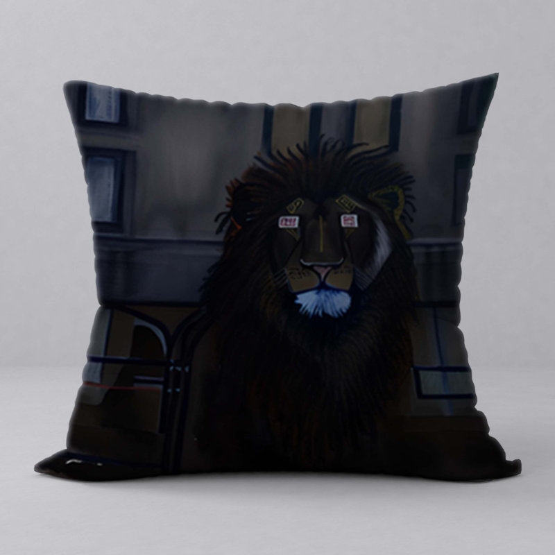 Reversible Throw Pillow