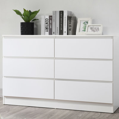 Marqita 6 Drawer 121Cm W Chest of Drawers