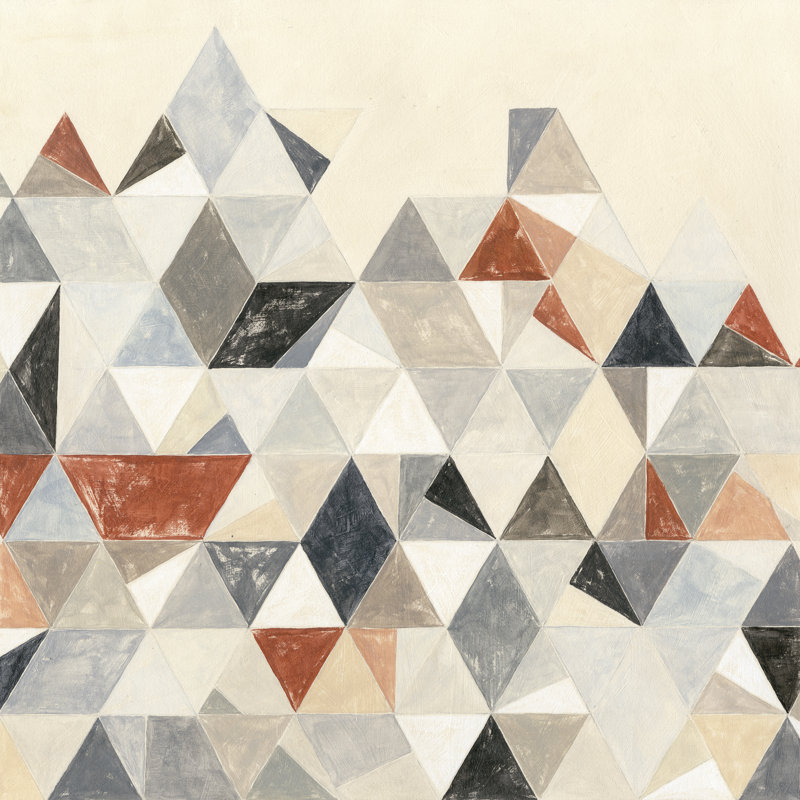 Division And Connection I by Megan Meagher - Wrapped Canvas Painting, 30cm H x 30cm W x 3.8cm D