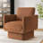 Terra Upholstered Swivel Barrel Accent Chair-1204468811
