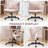 Modern Teddy Cross legged  Office Chair With Flip&Up Down Adjustable Armrests-1131246016