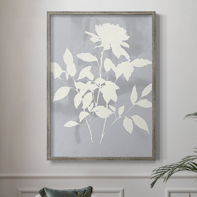 FLORAL Series DXCVII Framed Print - Solid Wood