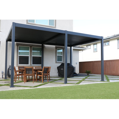 Motorized Aluminum Louver Pergola