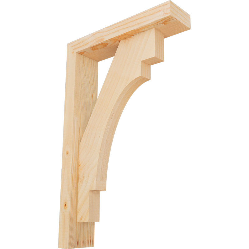 Support Merced Block avec support décalé, 22 x 14, Sapin Douglas de l 3 1/2 (lisse)