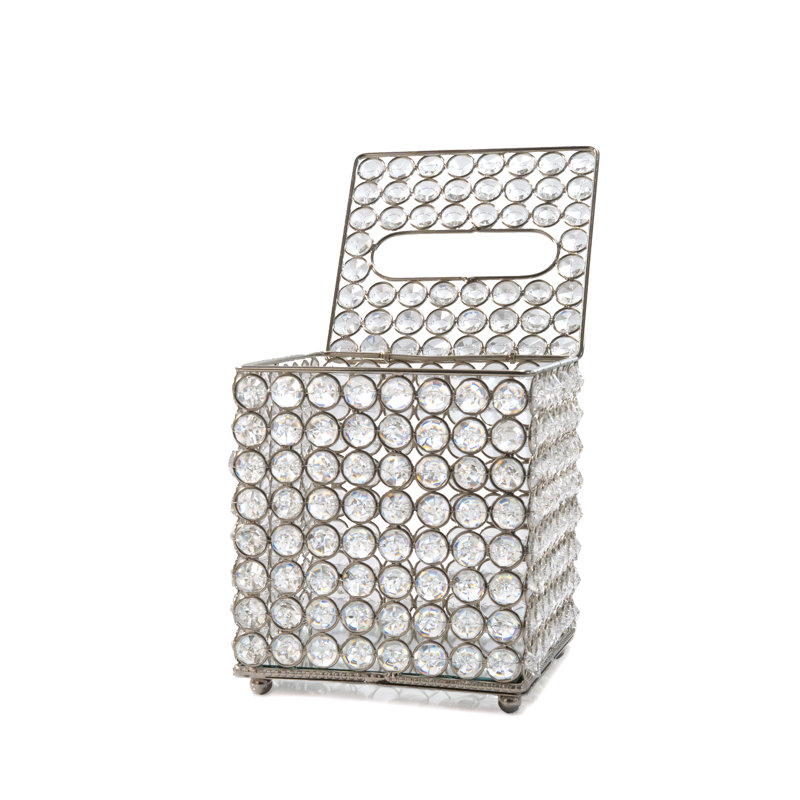 Support pour boîte à mouchoirs Tejido, Silver