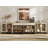 Modern TV Stand For Tvs Up To 120 Inches, 4 In 1 TV Console With Glass Doors And 2 Drawers, Entertainment Center With Adjustable Shelf For Living Room, Bedroom-1021731308