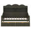 Twin Daybed With Storage Drawers, Wooden Twin Day Bed With Storage Headboard Shelving, Retro Style Daybed-1112622083